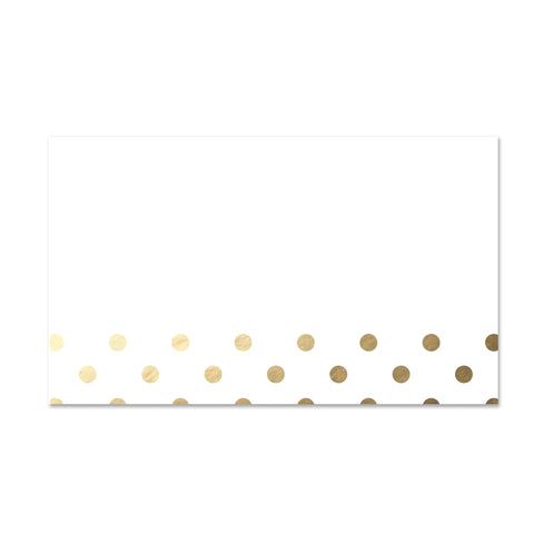 Golden Dots sorority packet mailing label on Black presentation envelope