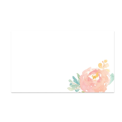 Peony Garden sorority packet mailing label on Curry presentation envelope
