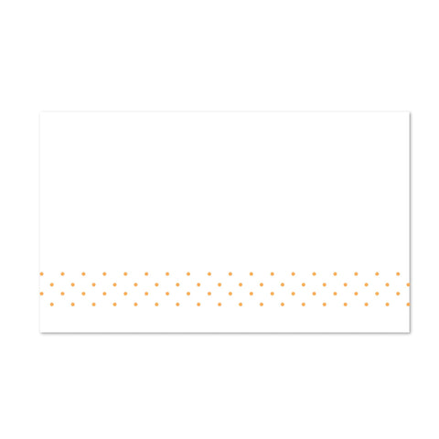 Sweet Monogram mailing label shown in Sorbet on Pool presentation envelope